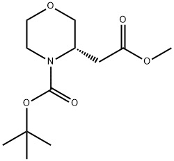 METHYL (R)-4-N-BOC-MORPHOLINE-3-ACETATE