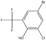 4-Bromo-6-chloro-2-trifluoromethylphenol