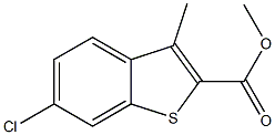 6-氯-3-甲基苯并噻吩-2-甲酸甲酯