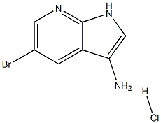 5-Bromo-1H-pyrrolo[2,3-b]pyridin-3-amine hydrochloride