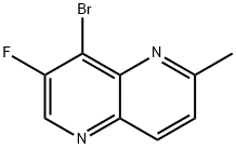 1,5-Naphthyridine, 8-bromo-7-fluoro-2-methyl-