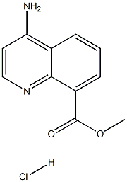 methyl4-aminoquinoline-8-carboxylate hydrochloride