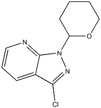 1H-Pyrazolo[3,4-b]pyridine, 3-chloro-1-(tetrahydro-2H-pyran-2-yl)-