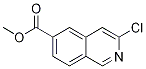 3-Chloro-6-(methoxycarbonyl)isoquinoline, 3-Chloro-6-(methoxycarbonyl)-2-azanaphthalene