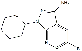 5-BROMO-1-(TETRAHYDRO-2H-PYRAN-2-YL)-1H-PYRAZOLO[3,4-B]PYRIDIN-3-AMINE