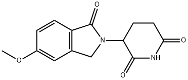 3-(5-methoxy-1-oxoisoindolin-2-yl)piperidine-2,6-dione