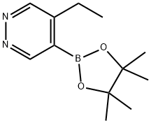 4-ethyl-5-(tetramethyl-1,3,2-dioxaborolan-2-yl)pyridazine