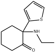 2-(ethylamino)-2-thiophen-2-ylcyclohexan-1-one