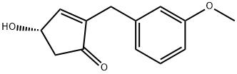 (S)-4-hydroxy-2-(3-methoxybenzyl)cyclopent-2-en-1-one