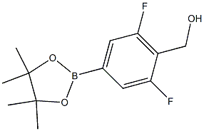 2,6-difluoro-4-(4,4,5,5-tetramethyl-1,3,2-dioxaborolan-2-yl)-benzenemethanol