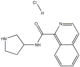 Isoquinoline-1-carboxylic acid pyrrolidin-3-ylaMide hydrochloride