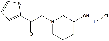 2-(3-Hydroxy-piperidin-1-yl)-1-thiophen-2-yl-ethanone hydrochloride