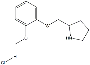 2-(2-Methoxy-phenylsulfanylMethyl)-pyrrolidine hydrochloride