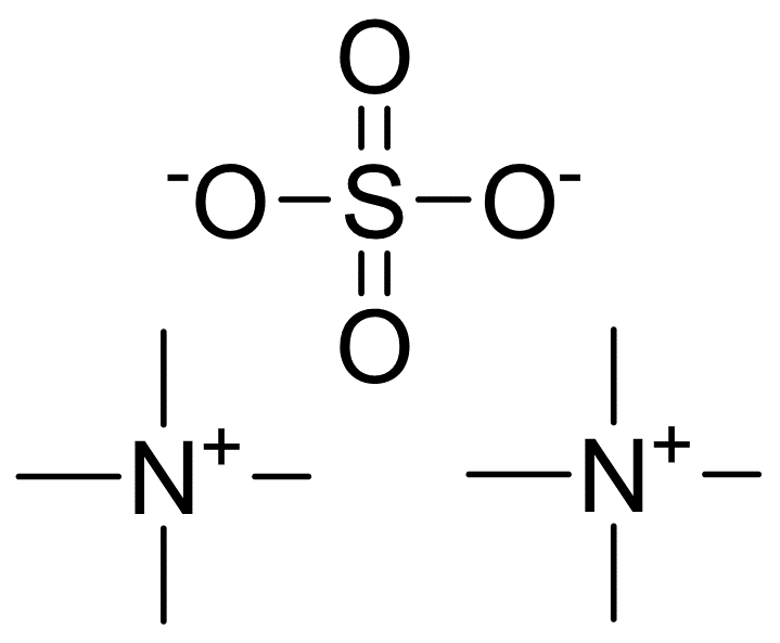 bis(N,N,N-trimethylmethanaminium) sulfate