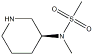 N-methyl-N-[(3S)-piperidin-3-yl]methanesulfonamide