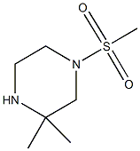 3,3-Dimethyl-1-methylsulfonylpiperazine