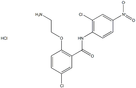 2-(2-氨基乙氧基)-5-氯-N-(2-氯-4-硝基苯基)苯甲酰胺盐酸盐