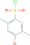 4-bromo-2,5-dimethylbenzenesulfonyl chloride(SALTDATA: FREE)