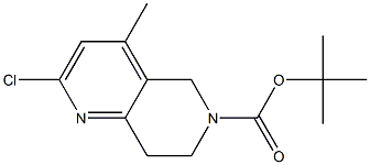 Tert-Butyl 2-Chloro-4-Methyl-7,8-Dihydro-1,6-Naphthyridine-6(5H)-Carboxylate