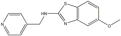 5-METHOXY-N-(PYRIDIN-4-YLMETHYL)BENZO[D]THIAZOL-2-AMINE