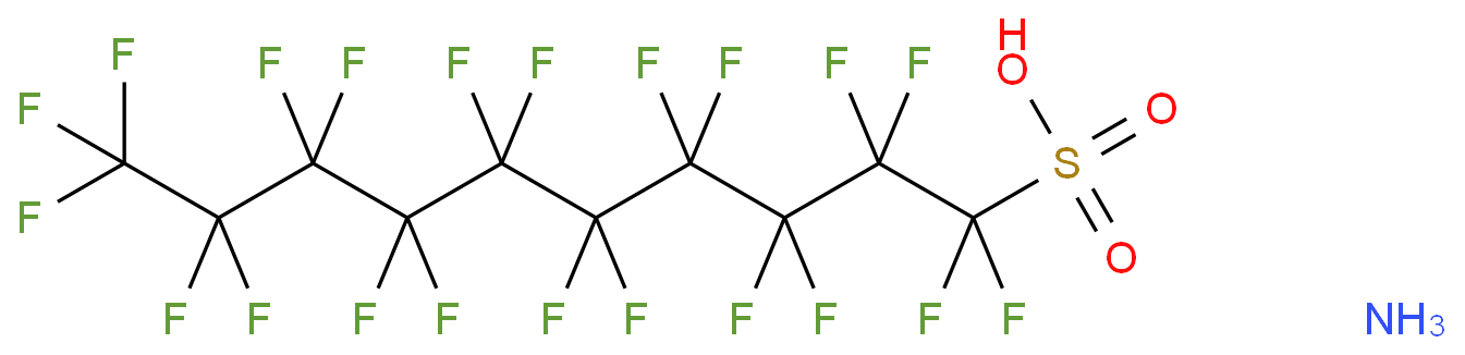 Perfluorodecanesulfonic acid ammonium salt