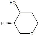 cis-3-fluorooxan-4-ol