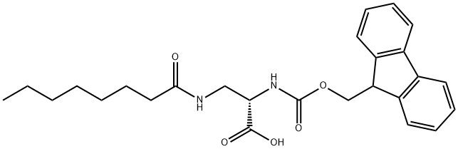 Nalpha-Fmoc-Nbeta-Octanoyl-2,3-diaminopropionic acid