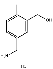 [5-(aminomethyl)-2-fluorophenyl]methanol hydrochloride