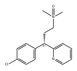 2-Pyridinepropanamine, γ-(4-chlorophenyl)-N,N-dimethyl-, N-oxide, (S)- (9CI)
