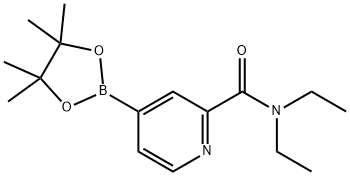 2-Pyridinecarboxamide, N,N-diethyl-4-(4,4,5,5-tetramethyl-1,3,2-dioxaborolan-2-yl)-