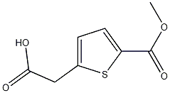 2-(5-(methoxycarbonyl)thiophen-2-yl)acetic acid