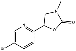 2-Oxazolidinone, 5-(5-bromo-2-pyridinyl)-3-methyl-