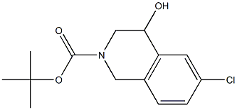 6-Chloro-4-hydroxy-3,4-dihydro-1H-isoquinoline-2-carboxylic acid tert-butyl ester