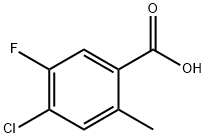 Benzoic acid, 4-chloro-5-fluoro-2-methyl-