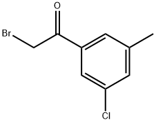 Ethanone, 2-bromo-1-(3-chloro-5-methylphenyl)-