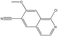 1-氯-7-甲氧基异喹啉-6-甲腈