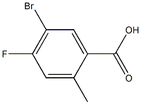 2-甲基-4-氟-5-溴苯甲酸