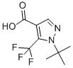 1-(TERT-BUTYL)-5-(TRIFLUOROMETHYL)-1H-PYRAZOLE-4-CARBOXYLIC ACID