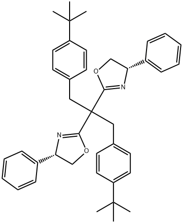 (4S,4'S)-2,2'-[1,3-双(4-叔丁基苯基)丙烷-2,2-二基]双(4-苯基-4,5-二氢噁唑)