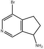 4-Bromo-6,7-dihydro-5H-cyclopenta[c]pyridin-7-amine