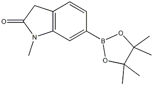 1-METHYL-6-(4,4,5,5-TETRAMETHYL-1,3,2-DIOXABOROLAN-2-YL)INDOLIN-2-ONE