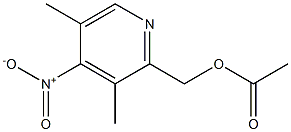 2-乙酰氧甲基-3,5-二甲基-4-硝基吡啶氮氧化物