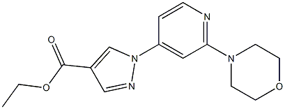 Ethyl 1-(2-Morpholinopyridin-4-yl)-1H-pyrazole-4-carboxylate