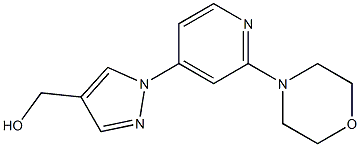 (1-(2-Morpholinopyridin-4-yl)-1H-pyrazol-4-yl)Methanol