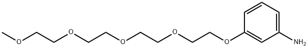 Benzenamine, 3-(3,6,9,12-tetraoxatridec-1-yloxy)-