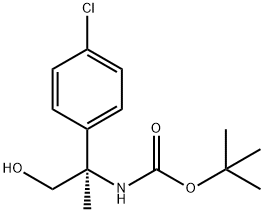 Carbamicacid,N-[(1R)-1-(4-chlorophenyl)-2-hydroxy-1-methylethyl]-,1,1-dimethylethyleste