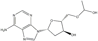 1-Hydroxyethyl-2'-deoxyadenosine