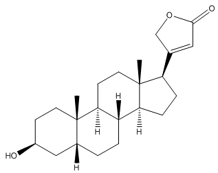 3Β,14-二羟基-5Β,20(22)-卡烯内酯