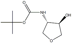 相对叔丁基((3R,4S)-4-羟基四氢呋喃-3-基)氨基甲酸酯