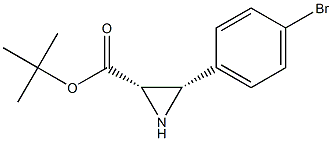 cis-tert-Butyl 3-(4-bromophenyl)aziridine-2-carboxylate